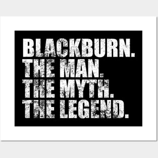 Blackburn Legend Blackburn Family name Blackburn last Name Blackburn Surname Blackburn Family Reunion Posters and Art